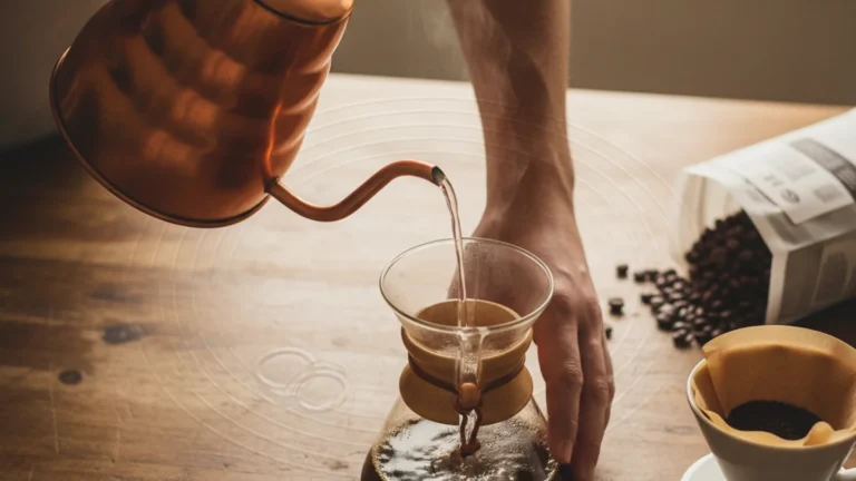 Bypass: koffie aanlengen met water na het zetten